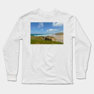 Perran Bay, Cornwall Long Sleeve T-Shirt